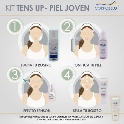 Kit Tens Up Piel Joven