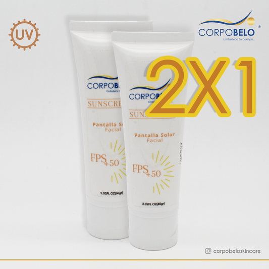 Doble Pantalla Solar (60gr c/u)